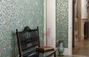 Bird and Pomegranate wallpaper LR Morris and Co Archive II Wallpapers   