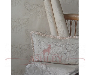 Equus Lewis & Wood Wallpapers Бумажные обои Англия