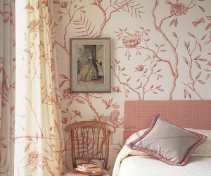 Jasper-Peony-Pink Lewis & Wood Wallpapers Бумажные обои Англия