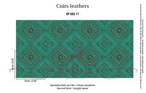 VP_693_17 Elitis Cuirs leathers   